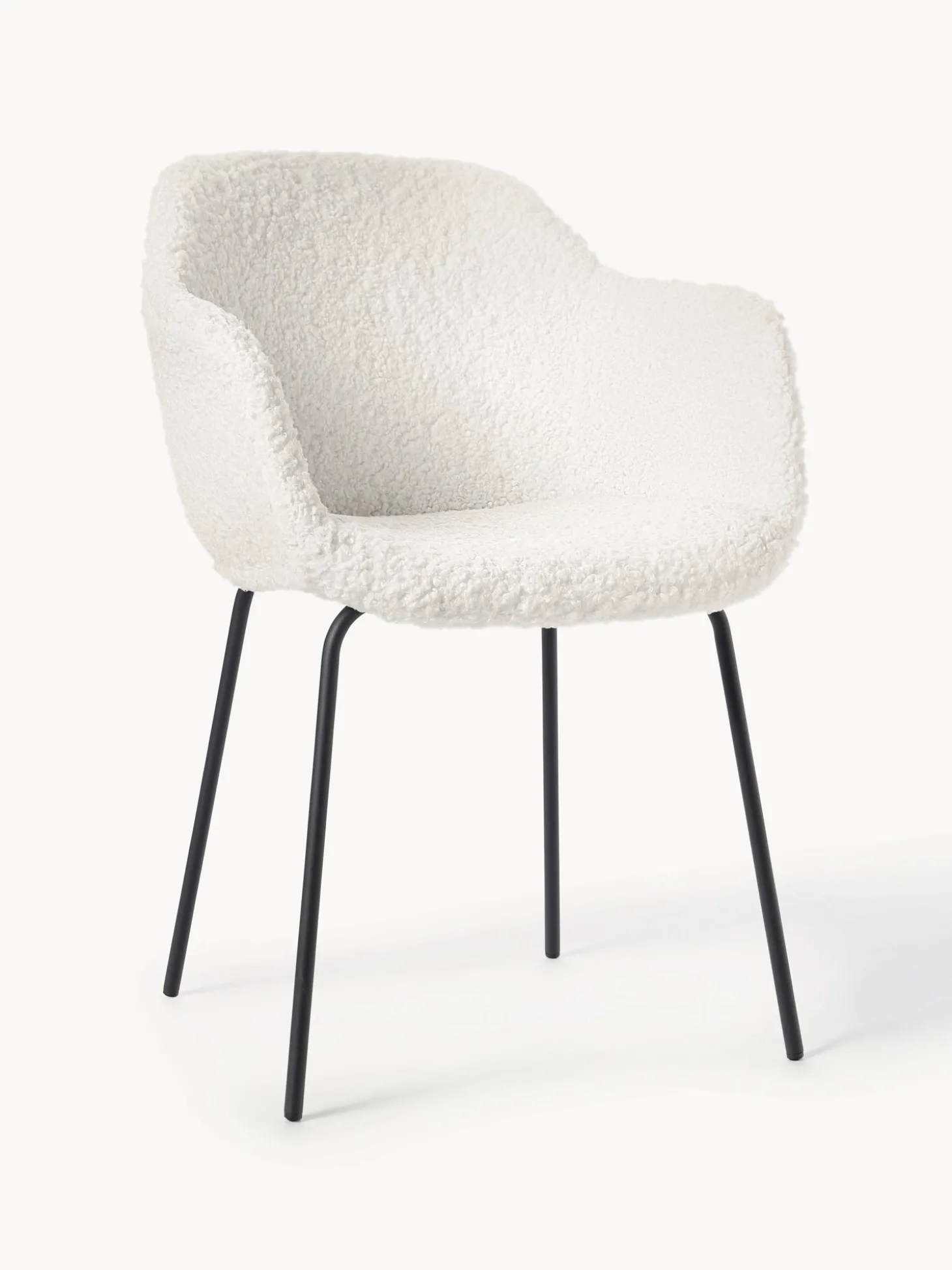 Silla Con Reposabrazos De Borreguillo Fiji