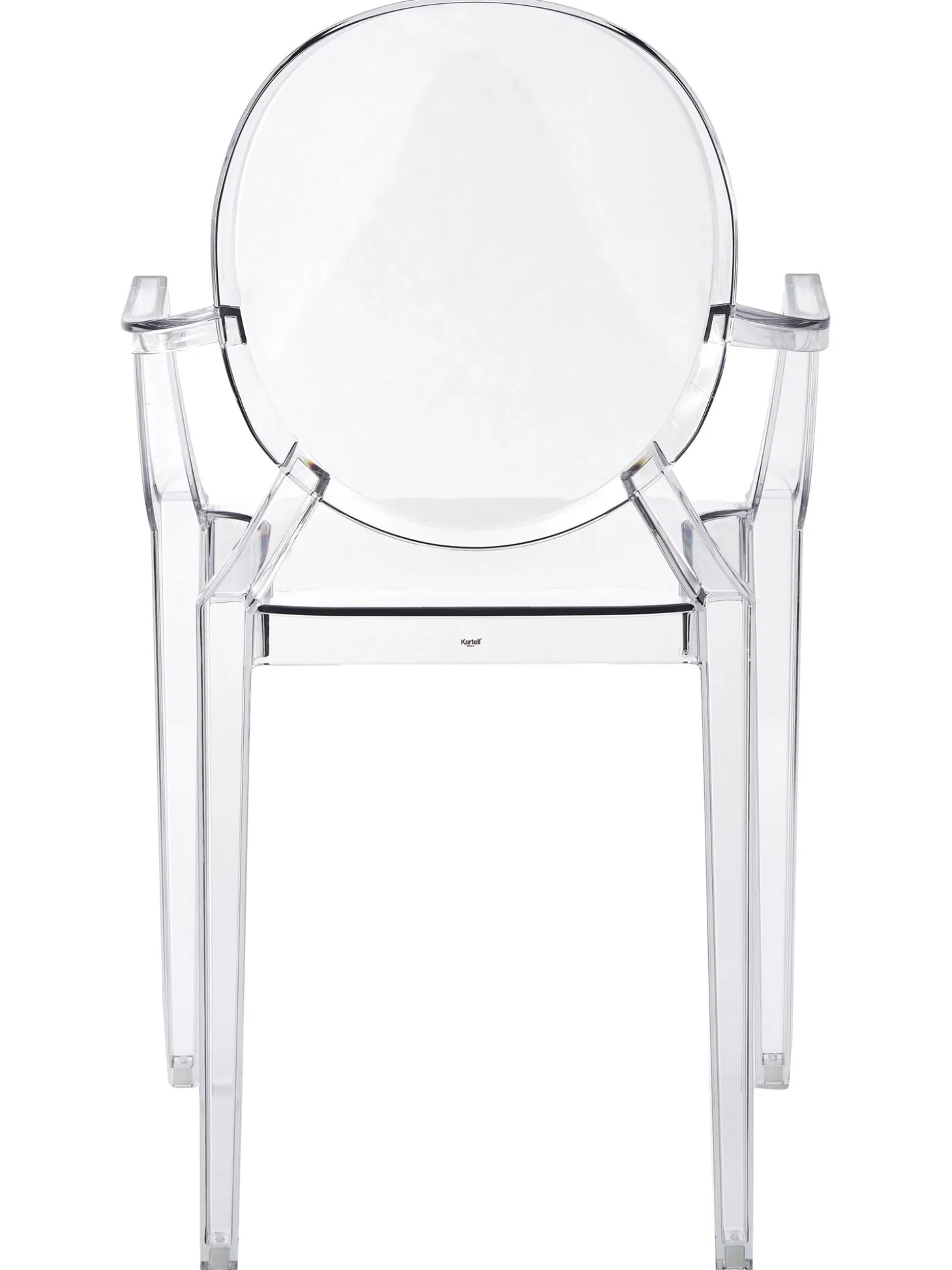 Silla Con Reposabrazos De Diseno Louis Ghost