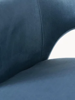 Silla Con Reposabrazos De Terciopelo Rachel