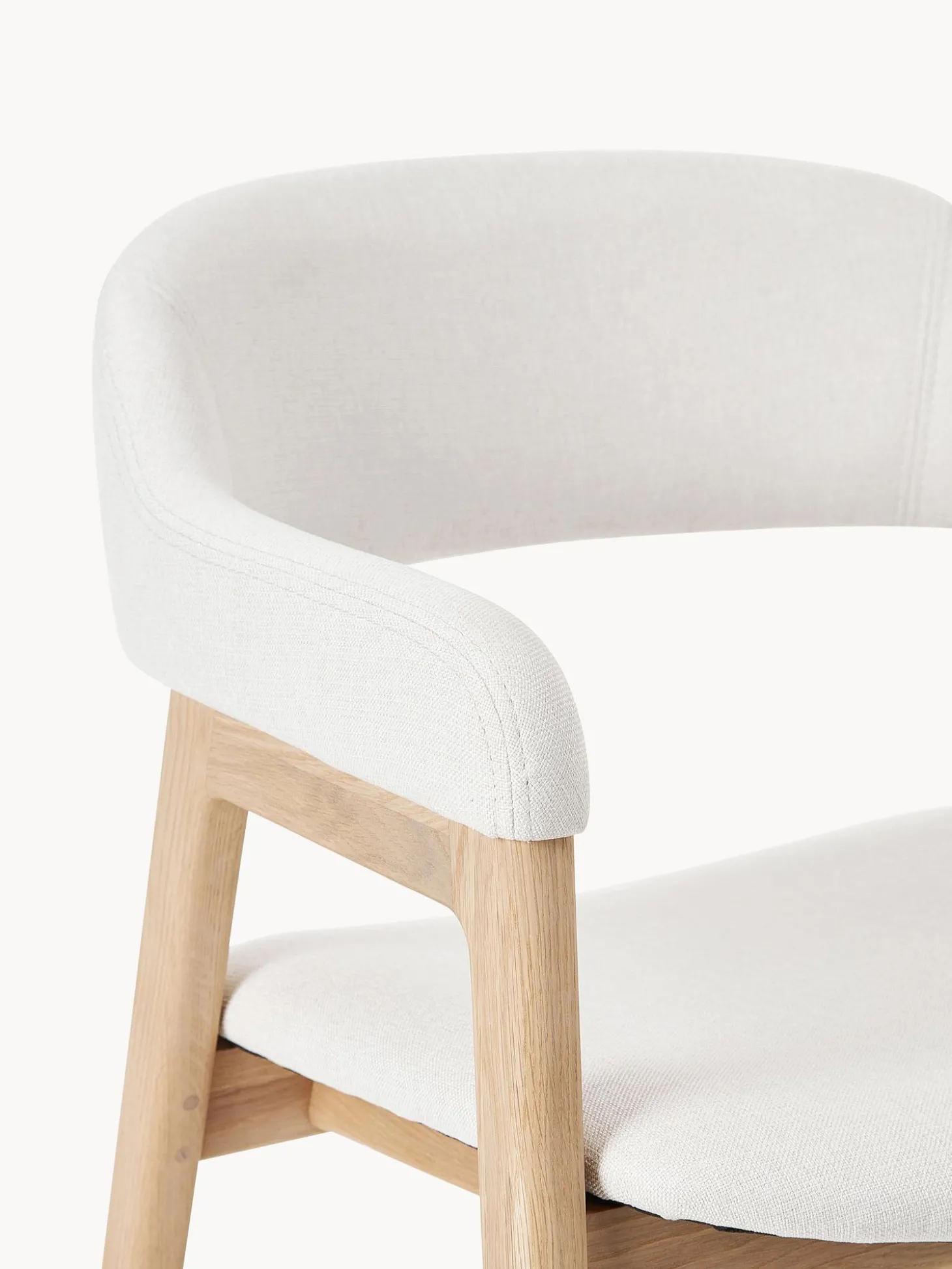 Silla Con Reposabrazos De Madera Santiano