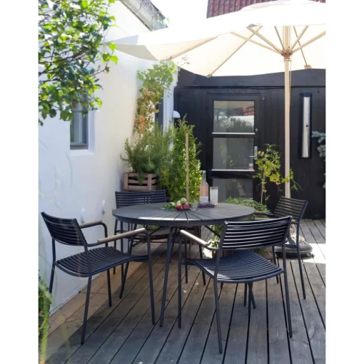 Silla Con Reposabrazos Para Exterior Mood