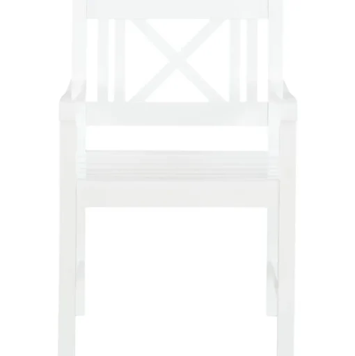Silla Con Reposabrazos Para Exterior De Madera Rosenborg