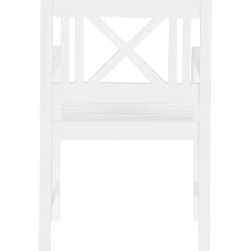 Silla Con Reposabrazos Para Exterior De Madera Rosenborg