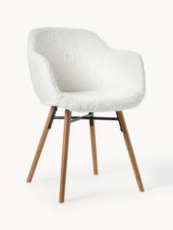 Silla Con Reposabrazos Pequena De Cuero Sintetico Fiji