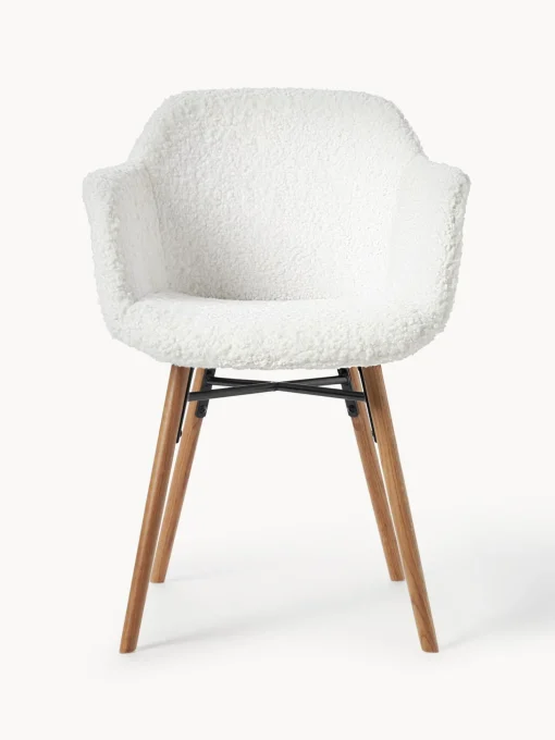 Silla Con Reposabrazos Pequena De Cuero Sintetico Fiji
