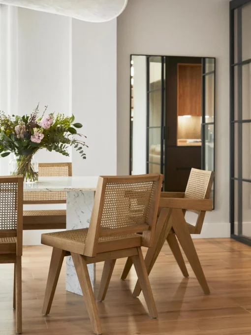 Silla De Madera Con Tejido Vienes Sissi