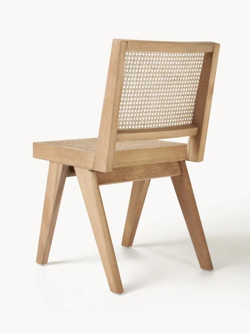 Silla De Madera Con Tejido Vienes Sissi