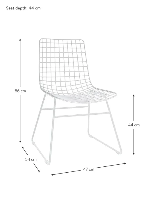 Silla De Metal Wire