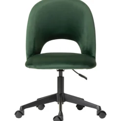 Silla De Oficina De Terciopelo Rachel, Altura Regulable