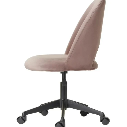 Silla De Oficina De Terciopelo Rachel, Altura Regulable