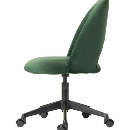 Silla De Oficina De Terciopelo Rachel, Altura Regulable