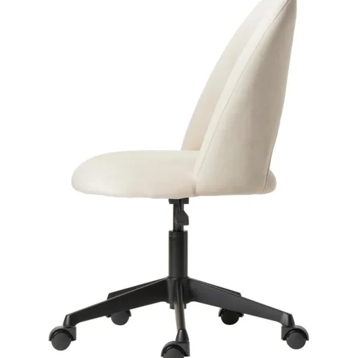 Silla De Oficina De Terciopelo Rachel, Altura Regulable