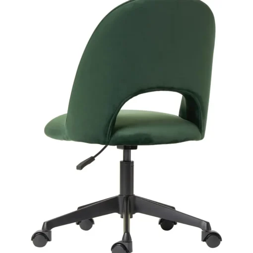 Silla De Oficina De Terciopelo Rachel, Altura Regulable