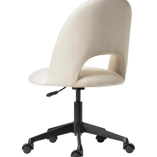 Silla De Oficina De Terciopelo Rachel, Altura Regulable
