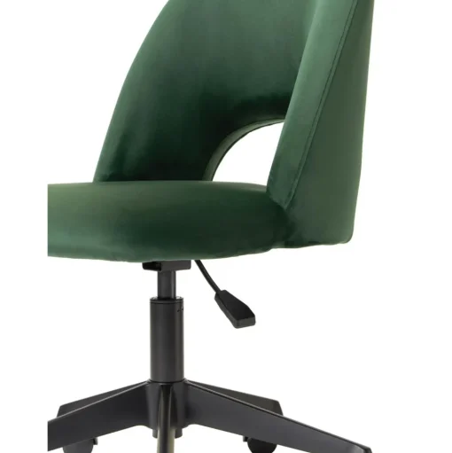 Silla De Oficina De Terciopelo Rachel, Altura Regulable