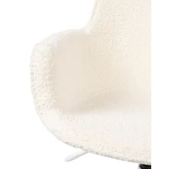 Silla De Oficina En Tejido Boucle Albert, Regulable En Altura