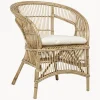 Silla De Ratan Consuelo, Con Cojin