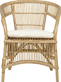 Silla De Ratan Consuelo, Con Cojin