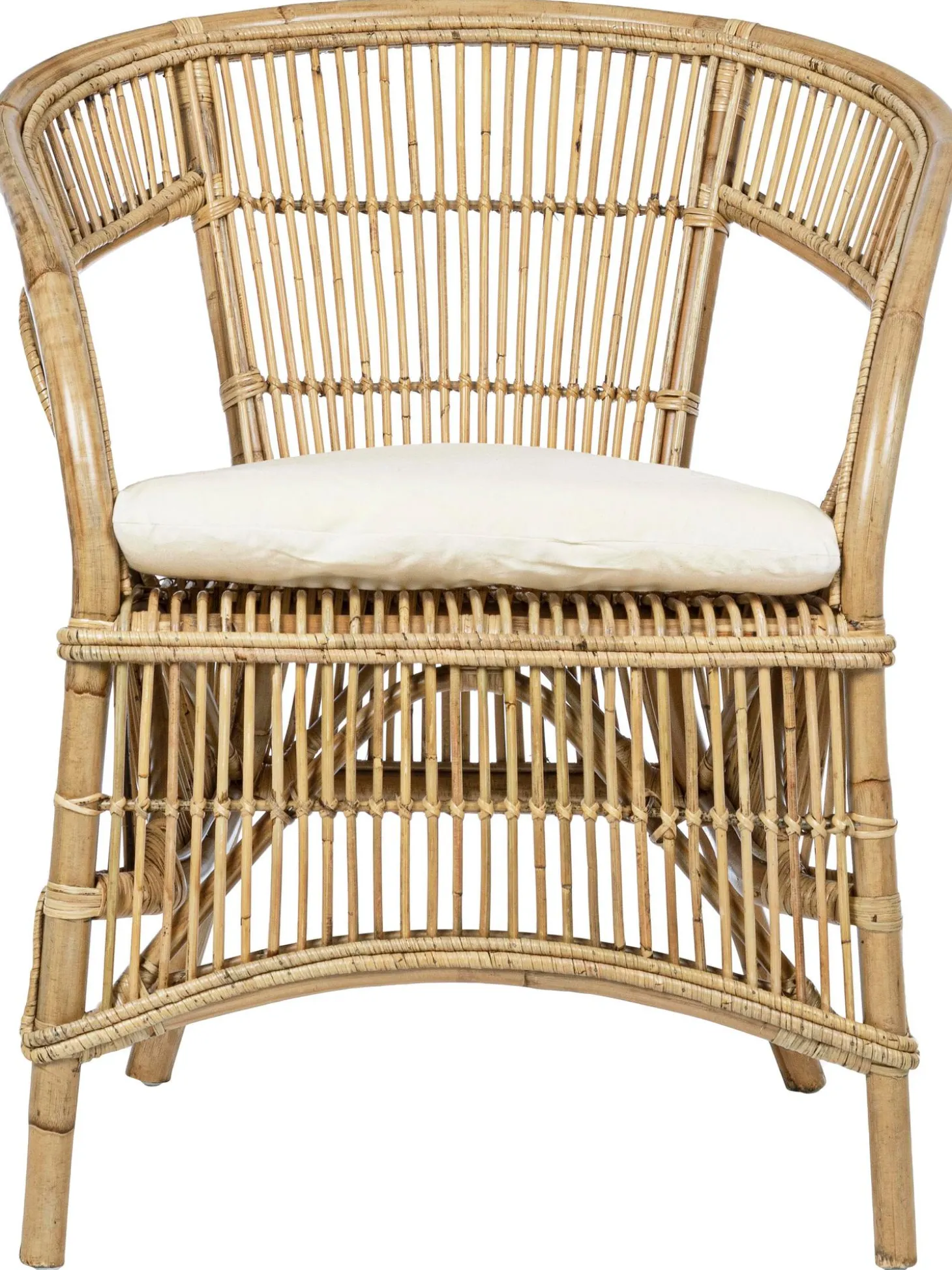 Silla De Ratan Consuelo, Con Cojin