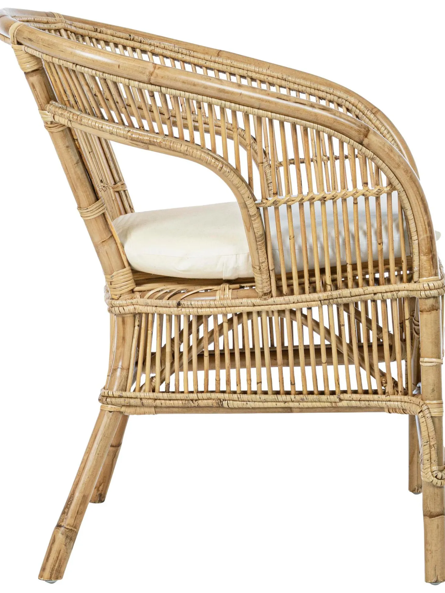 Silla De Ratan Consuelo, Con Cojin