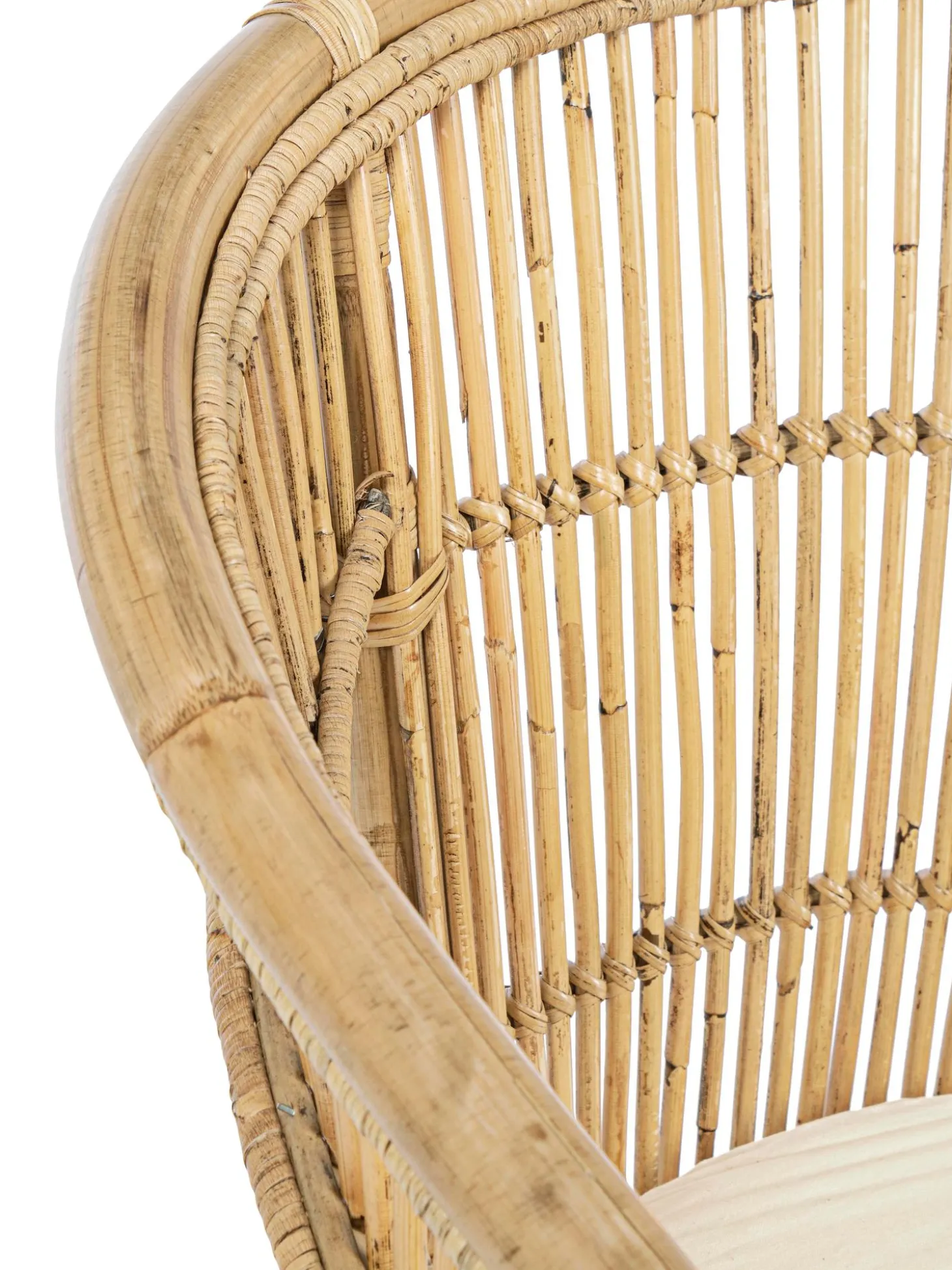 Silla De Ratan Consuelo, Con Cojin