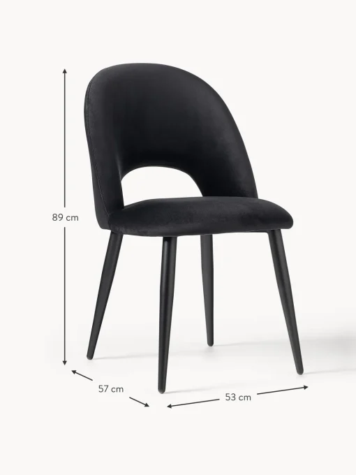 Silla De Terciopelo Rachel