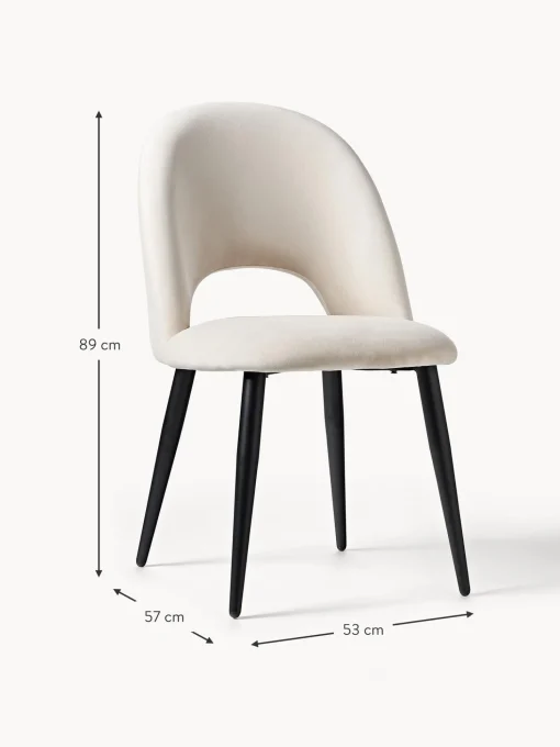 Silla De Terciopelo Rachel