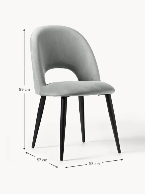 Silla De Terciopelo Rachel