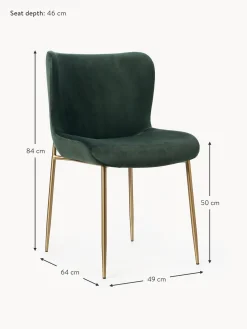 Silla De Terciopelo Tess