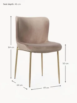 Silla De Terciopelo Tess