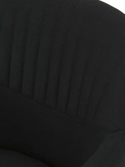 Silla Giratoria Con Reposabrazos Tapizada Lola