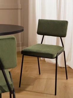 Silla Tapizada En Pana Mats, 2 Uds.