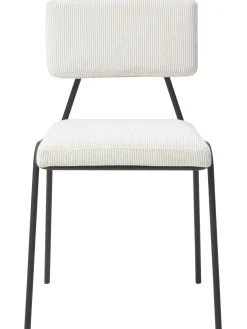 Silla Tapizada En Pana Mats, 2 Uds.