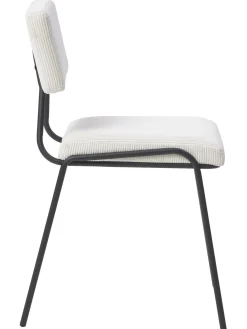 Silla Tapizada En Pana Mats, 2 Uds.