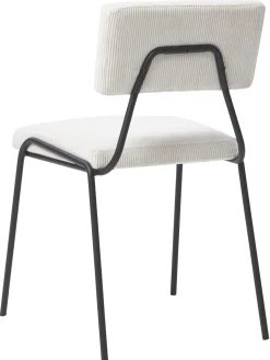 Silla Tapizada En Pana Mats, 2 Uds.