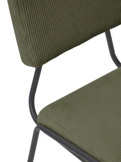 Silla Tapizada En Pana Mats, 2 Uds.