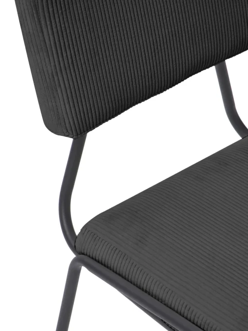 Silla Tapizada En Pana Mats, 2 Uds.