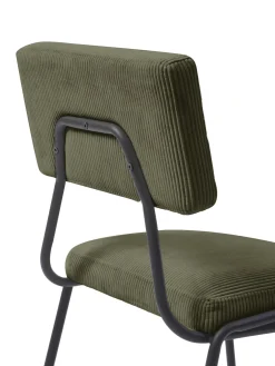 Silla Tapizada En Pana Mats, 2 Uds.