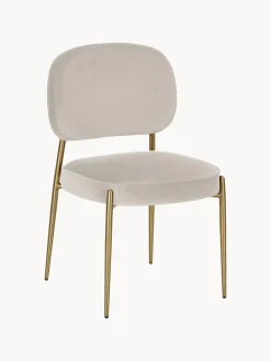 Silla Tapizada En Terciopelo Viggo