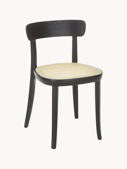 Sillas De Madera Con Tejido Vienes Richie, 2 Uds.