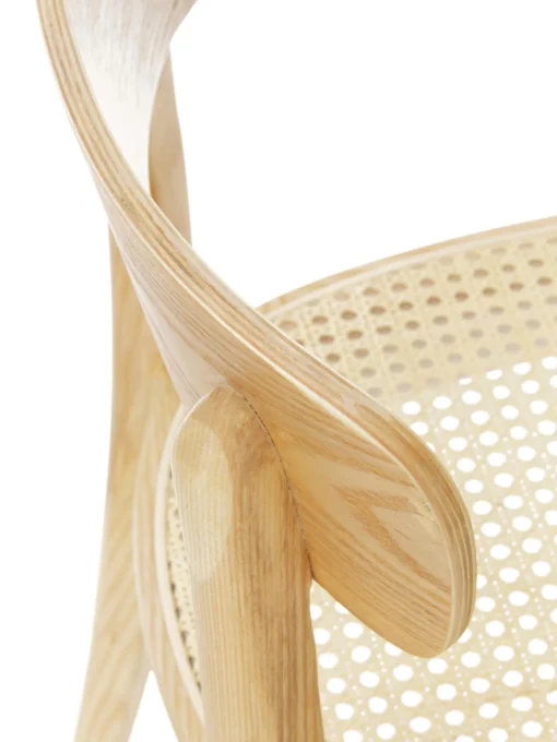 Sillas De Madera Con Tejido Vienes Richie, 2 Uds.