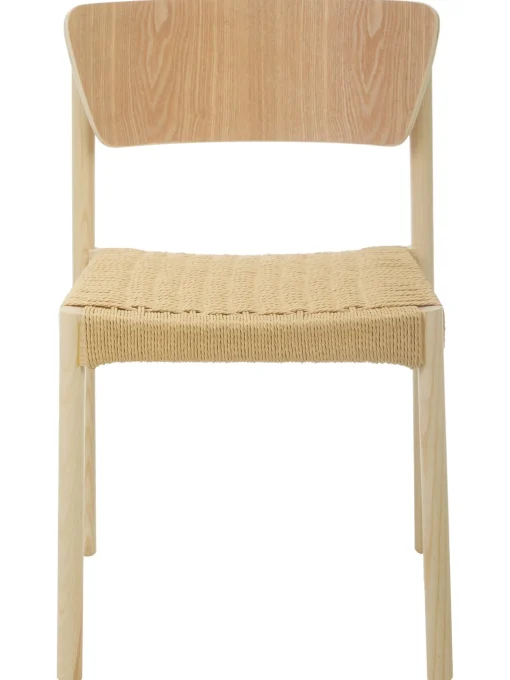 Sillas De Madera Y Ratan Danny, 2 Uds.