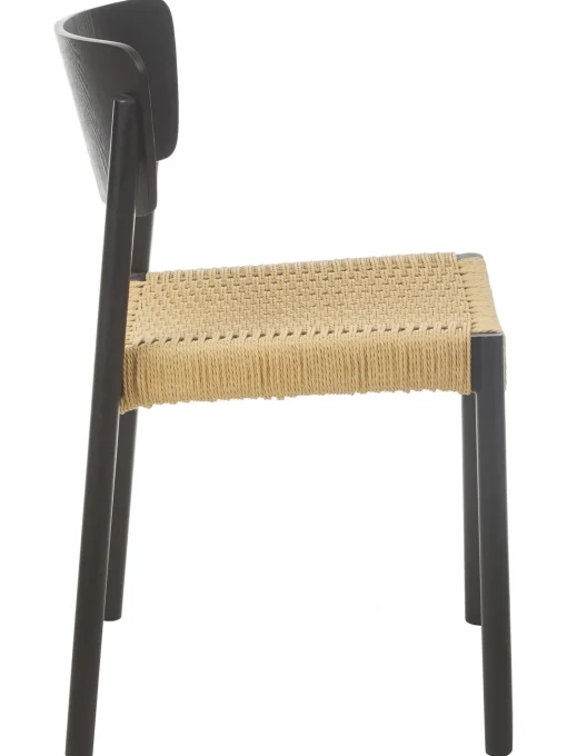 Sillas De Madera Y Ratan Danny, 2 Uds.