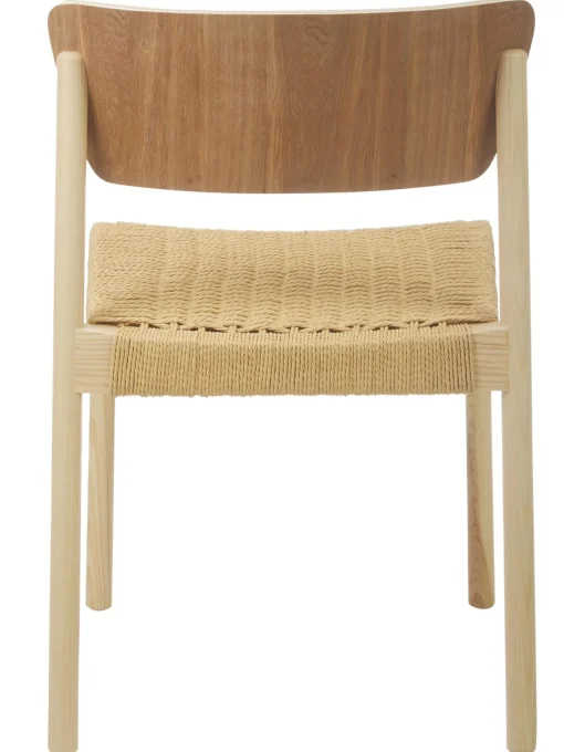 Sillas De Madera Y Ratan Danny, 2 Uds.