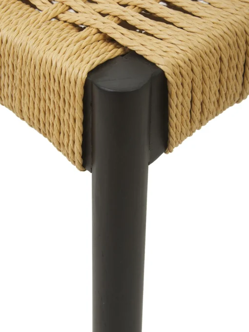 Sillas De Madera Y Ratan Danny, 2 Uds.