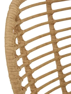Sillas De Ratan Con Cojin Cordula, 2 Uds.