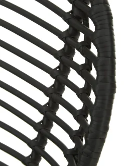 Sillas De Ratan Con Cojin Cordula, 2 Uds.