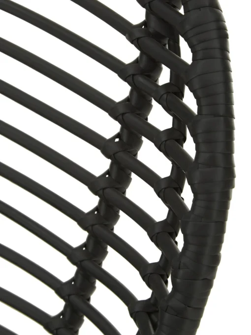 Sillas De Ratan Con Cojin Cordula, 2 Uds.