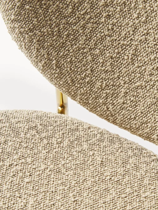 Sillas Tapizada En Tejido Boucle Ulrica, 2 Uds.