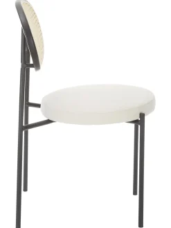 Sillas Tapizadas Con Tejido Vienes Remy, 2 Uds.